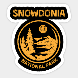 Snowdonia National Park work Sticker